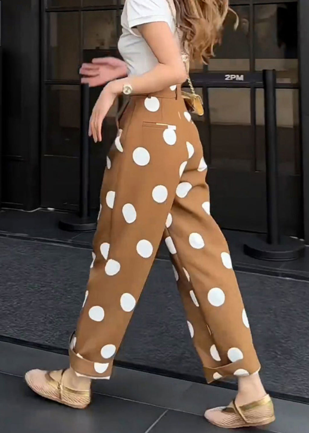 A Vintage Style Pants with Delicate Timeless Details