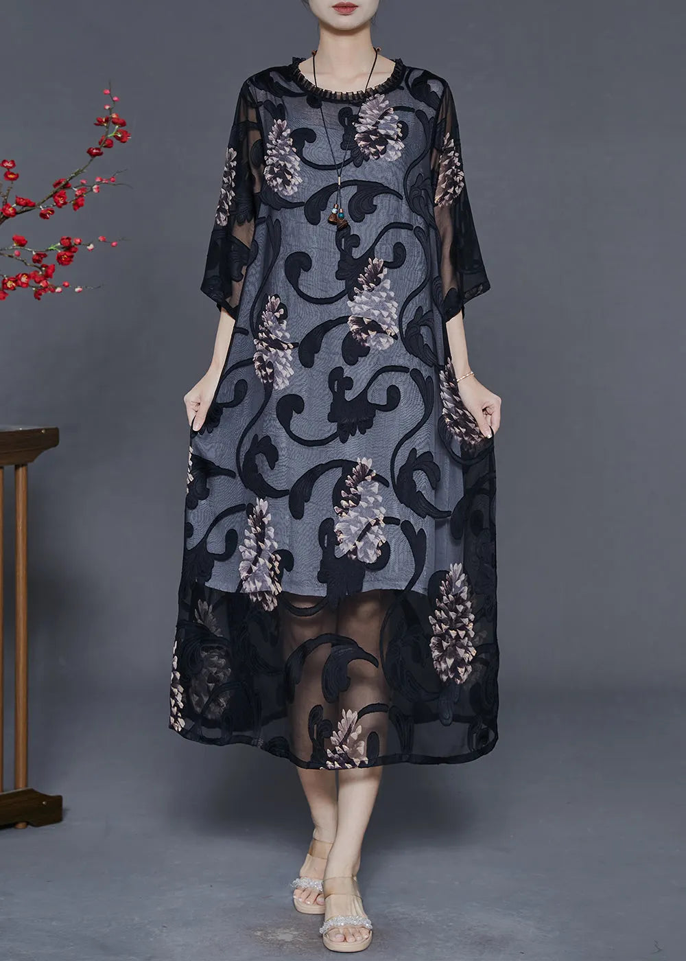 Elegantly Styled Dress for Everyday Wear