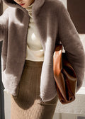 A Vintage Style Coat with Delicate Timeless Details