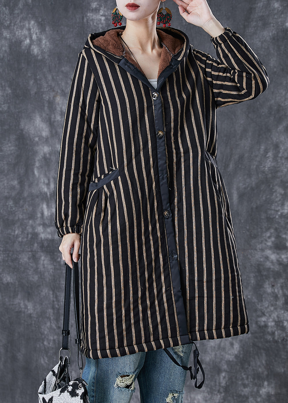 Classic Vintage Coat with a Flattering Fit