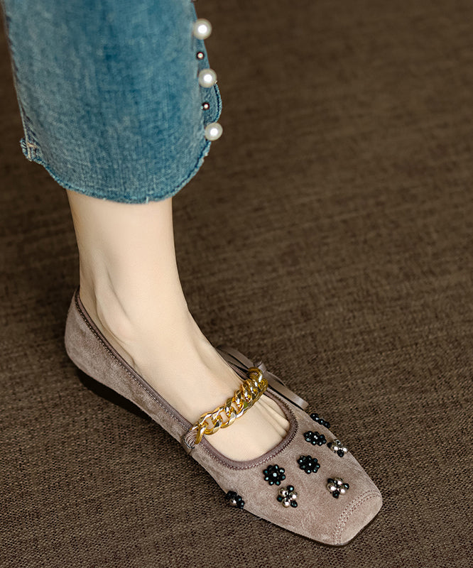 Classic Orthopedic Flats with Timeless Style