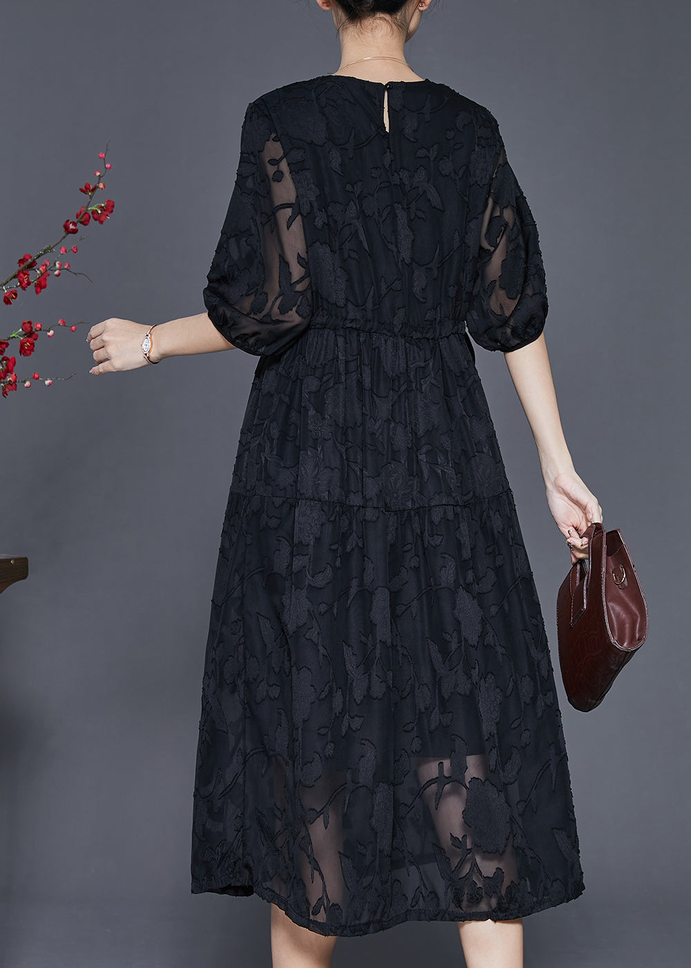Classic Vintage Dress with a Flattering Fit