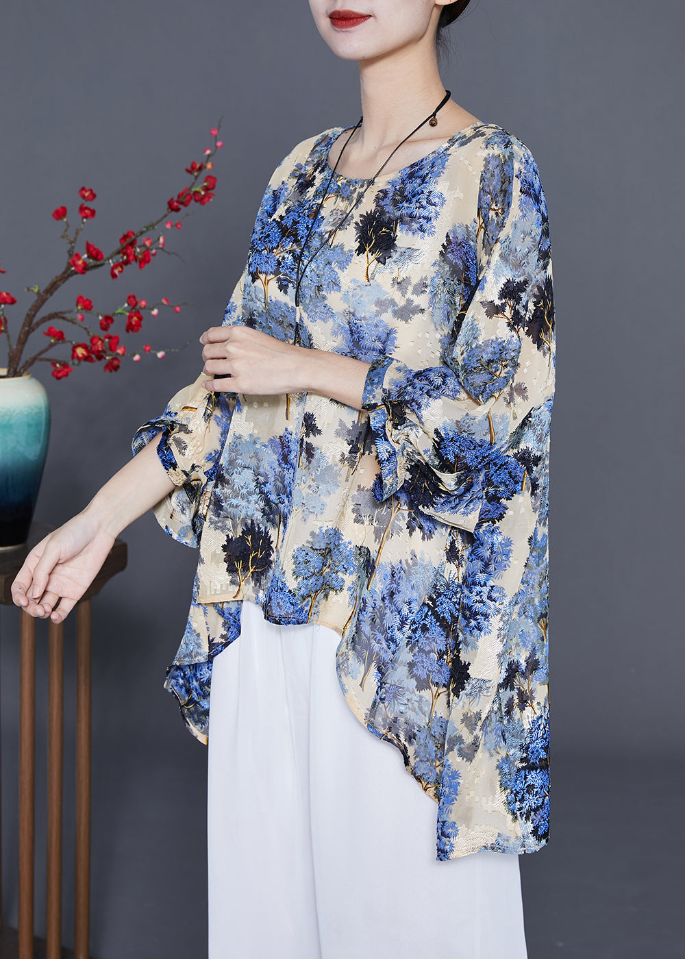 Vintage Inspired Blouse with a Contemporary Edge