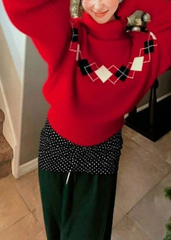 Vintage Inspired Sweater with a Contemporary Edge