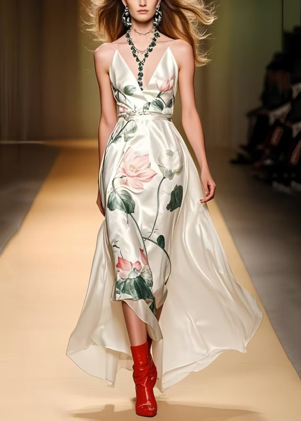 A Vintage Style Dress with Delicate Timeless Details