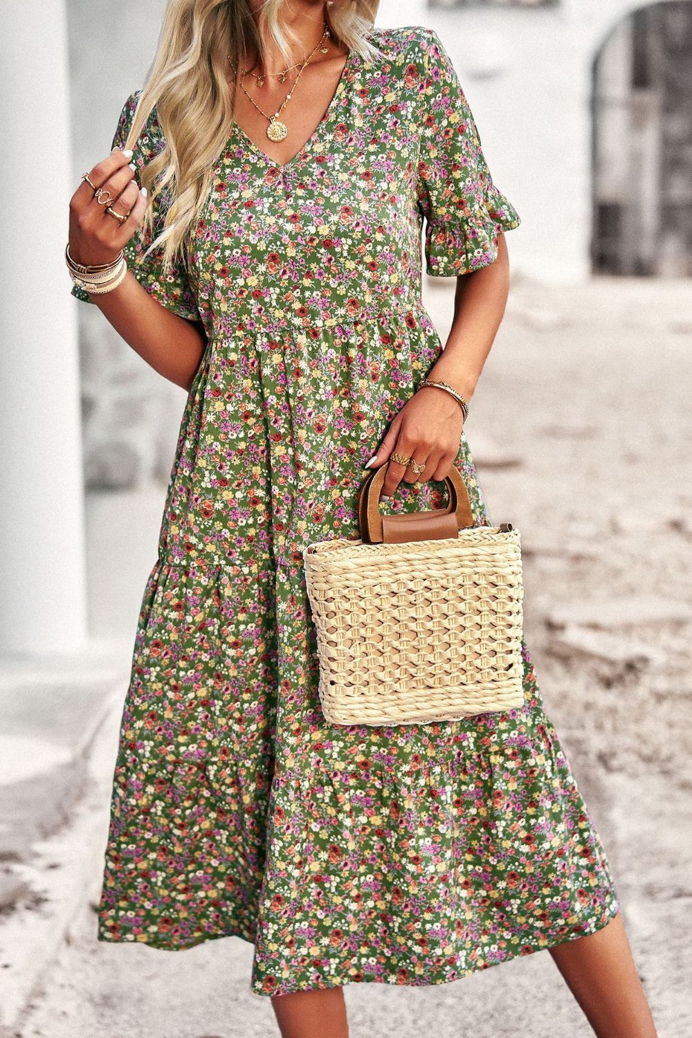 Elegantly Styled Dress for Everyday Wear