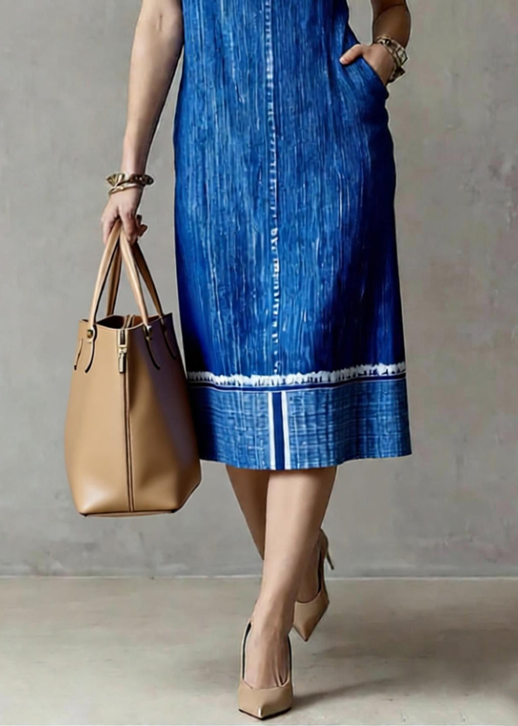 Beautifully Finished Dress in a Timeless Design