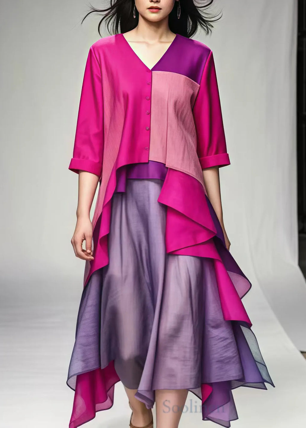 Classic Vintage Dress with a Flattering Fit