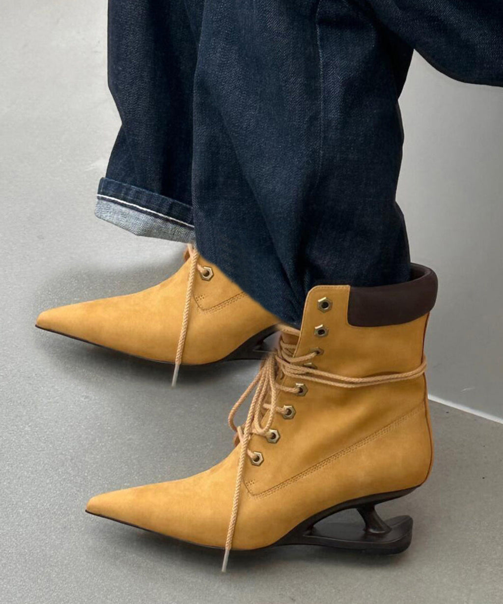 Chic Orthopedic Boots with Unique Design