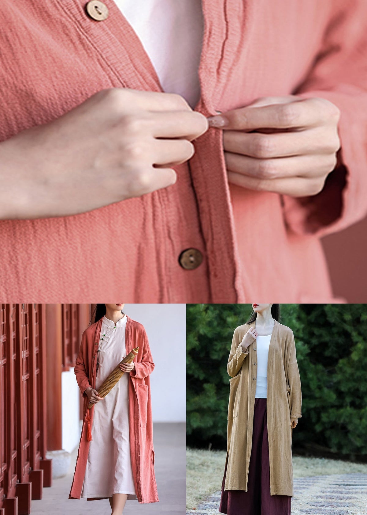 Well Tailored Coat with a Graceful Silhouette