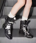 Vintage Inspired Orthopedic Boots
