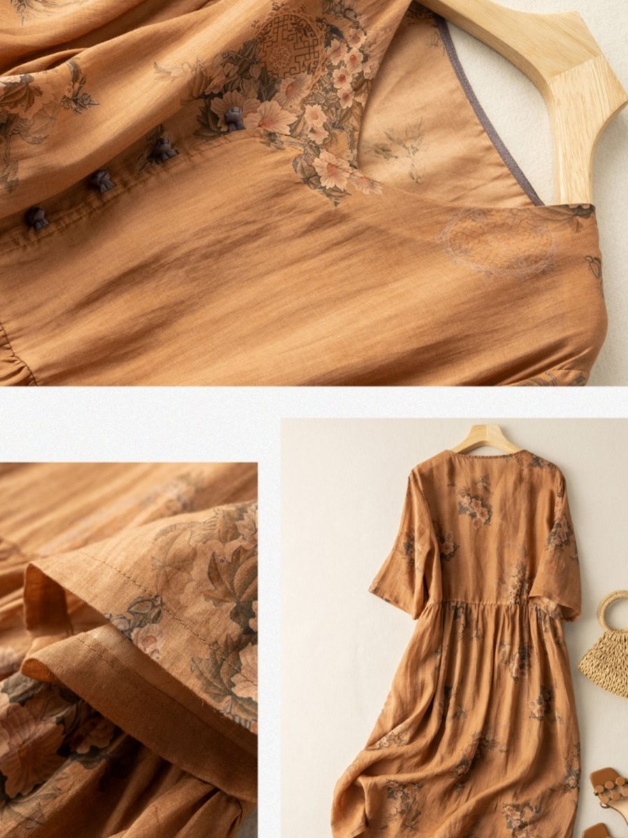 A Vintage Style Dress with Delicate Timeless Details