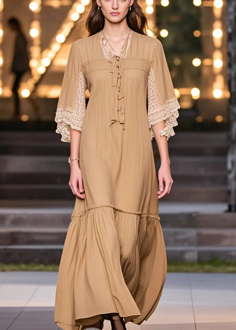 A Vintage Style Dress with Delicate Timeless Details