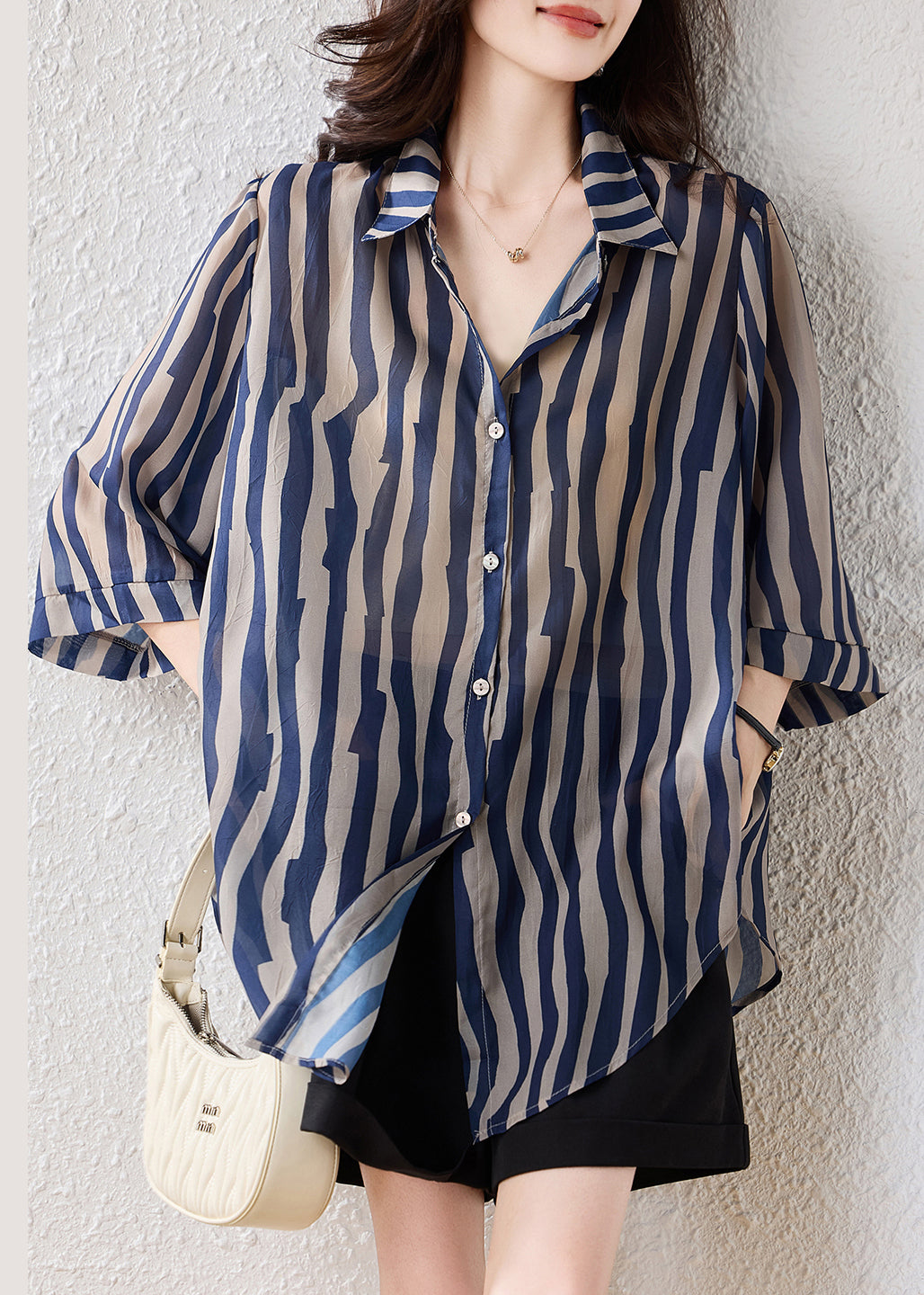 Beautifully Finished Blouse in a Timeless Design