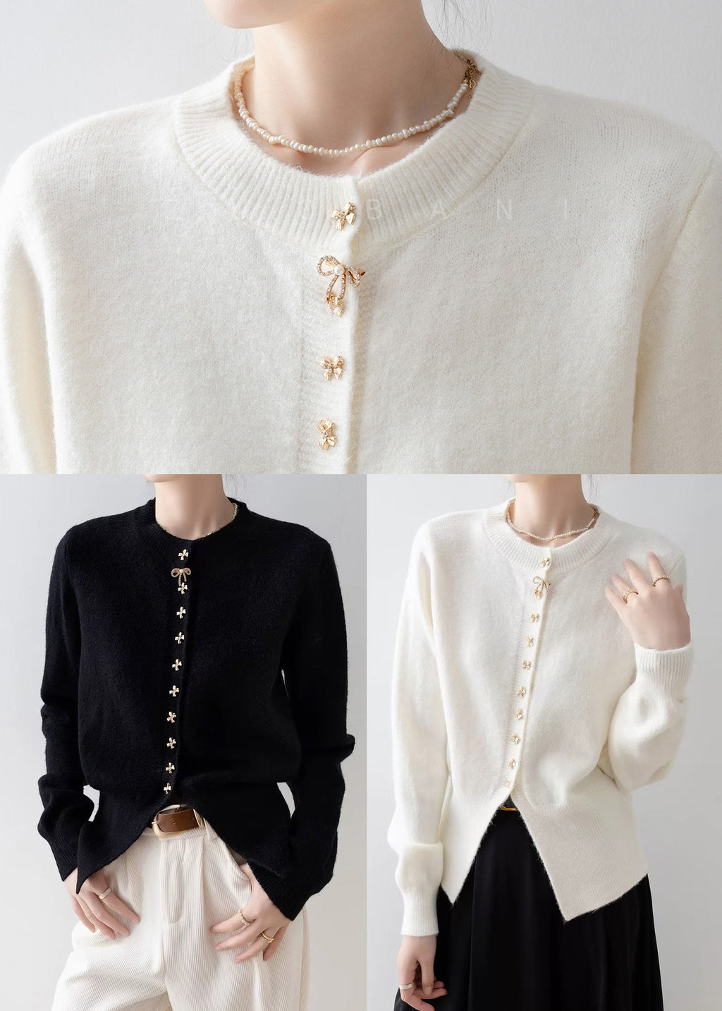 Beautifully Finished Cardigan in a Timeless Design