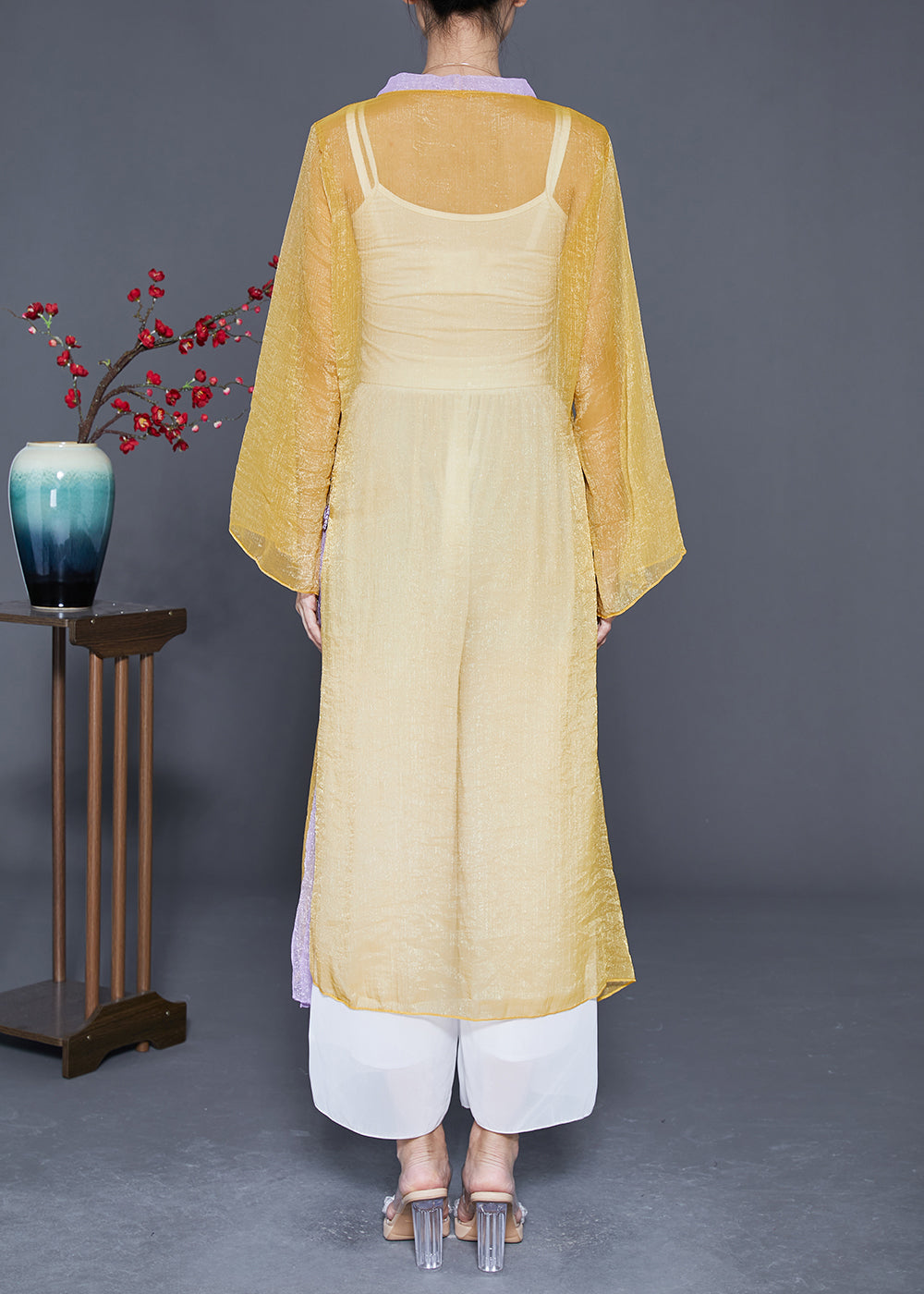 A Vintage Style Cardigan with Delicate Timeless Details