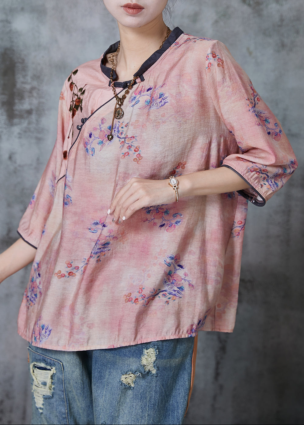 Vintage Inspired Blouse with a Contemporary Edge