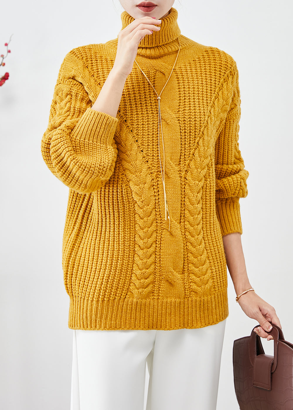 Beautifully Finished Sweater in a Timeless Design