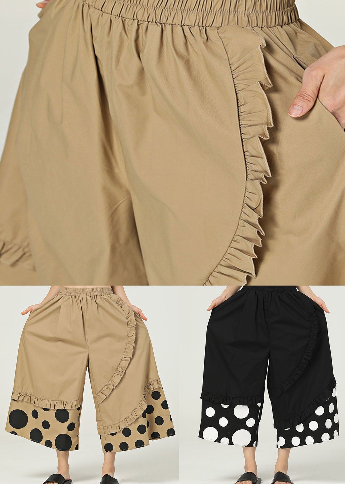 A Vintage Style Pants with Delicate Timeless Details