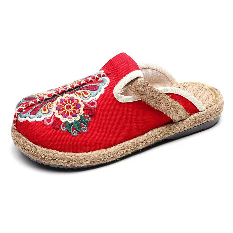 Vintage Inspired Orthopedic Flats