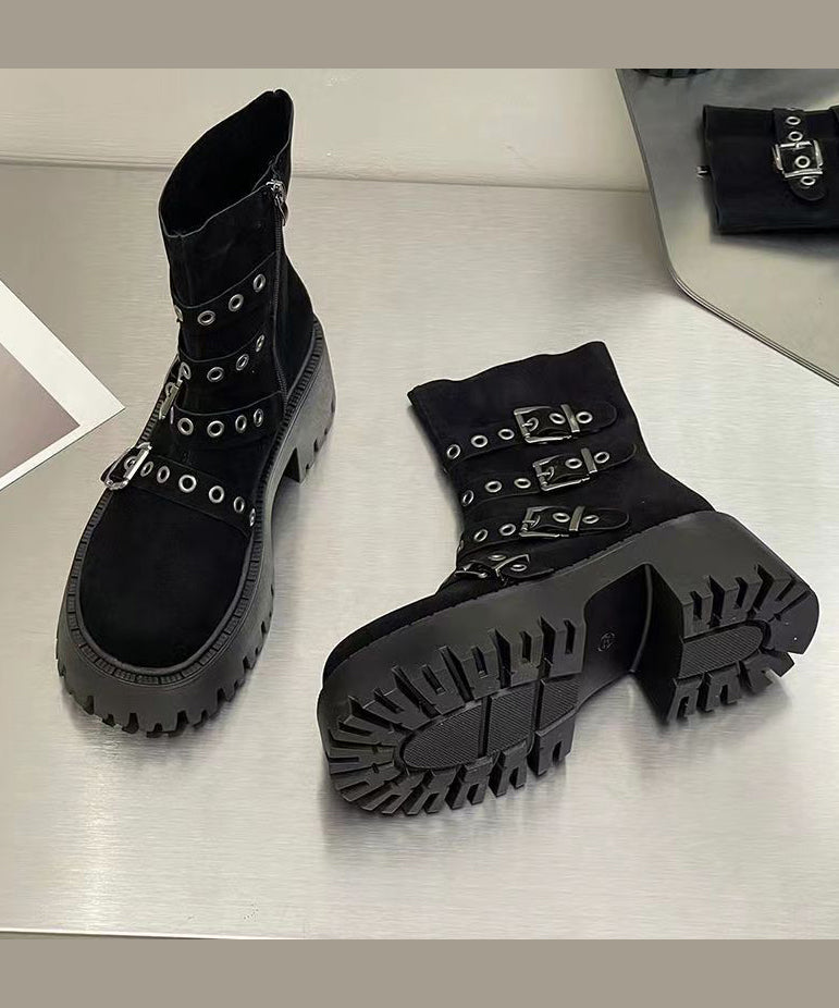 Classic Orthopedic Boots with Timeless Style