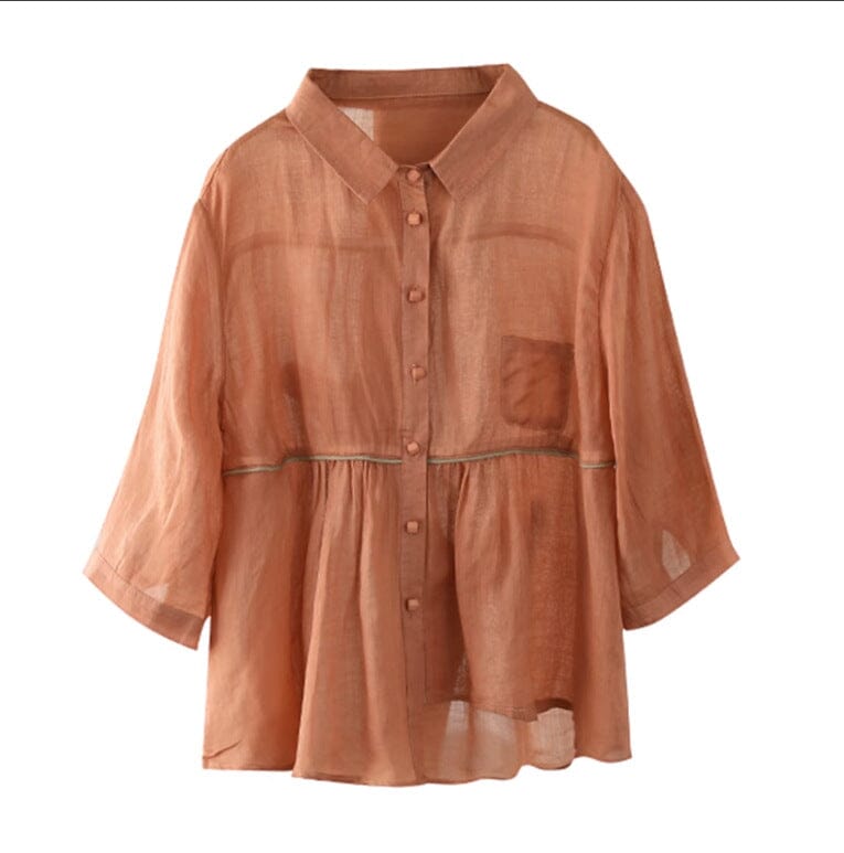 A Vintage Style Blouse with Delicate Timeless Details