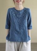 A Vintage Style Blouse with Delicate Timeless Details