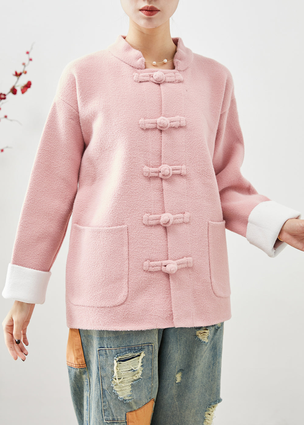 A Vintage Style Coat with Delicate Timeless Details