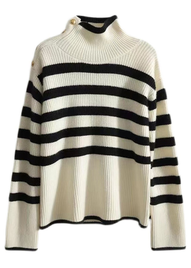 A Vintage Style Sweater with Delicate Timeless Details