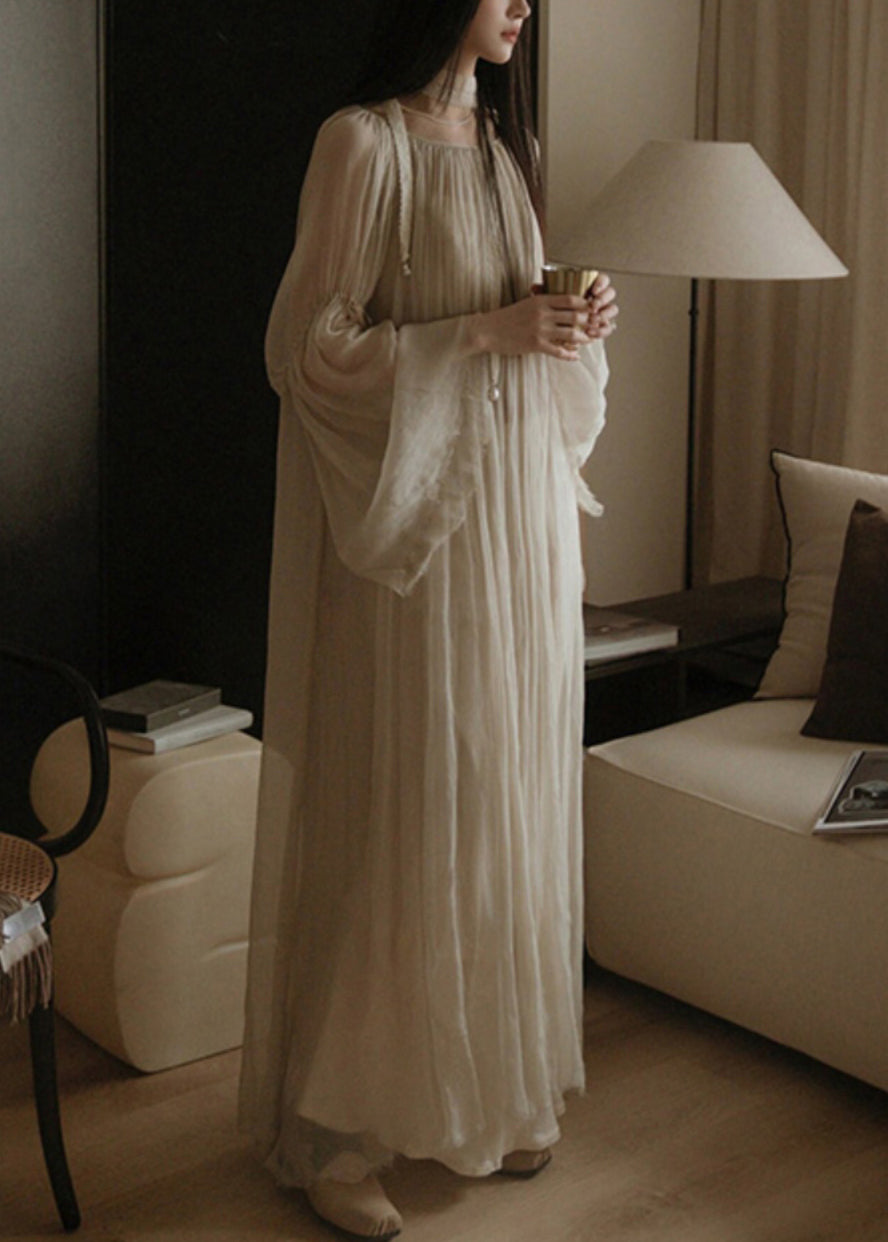 A Vintage Style Dress with Delicate Timeless Details