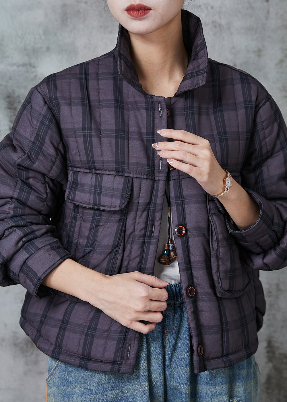 A Vintage Style Coat with Delicate Timeless Details
