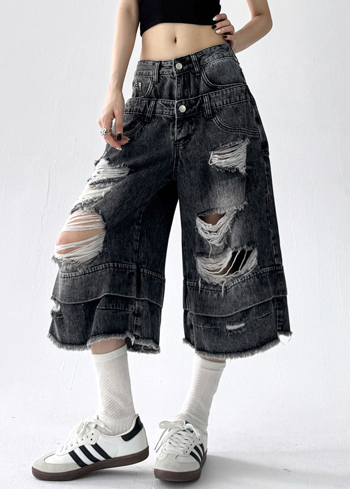 A Vintage Style Pants with Delicate Timeless Details