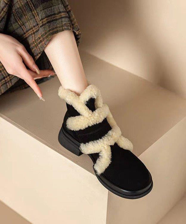 Chic Orthopedic Boots with Unique Design