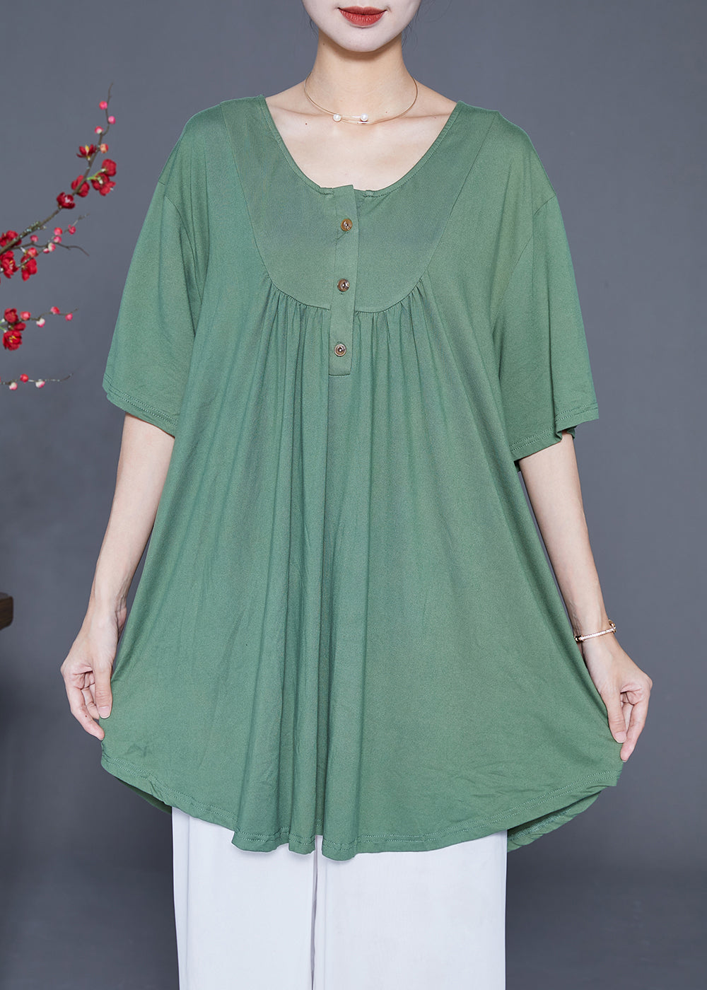 Vintage Inspired Blouse with a Contemporary Edge
