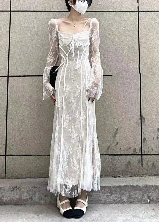 A Vintage Style Dress with Delicate Timeless Details