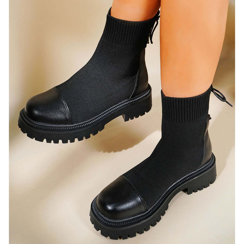 Classic Orthopedic Boots with Timeless Style