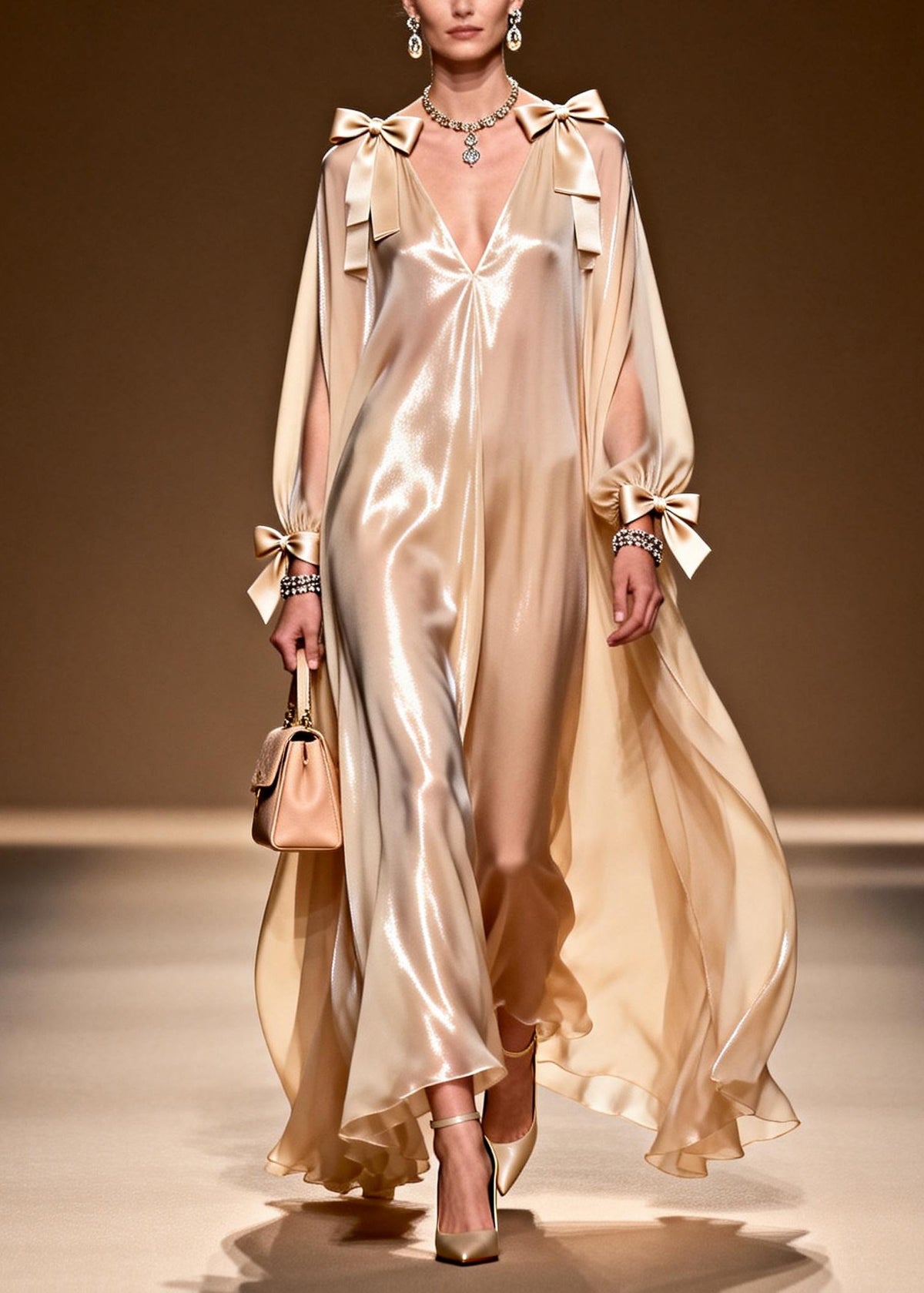 Well Tailored Dress with a Graceful Silhouette