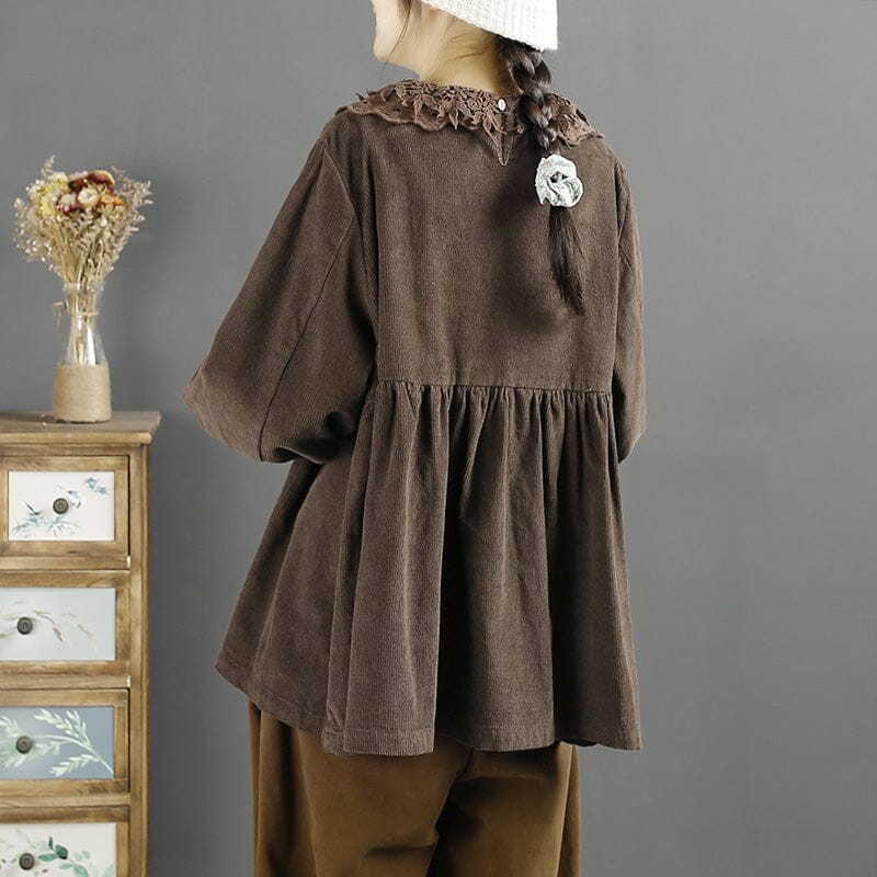 A Vintage Style Sweater with Delicate Timeless Details