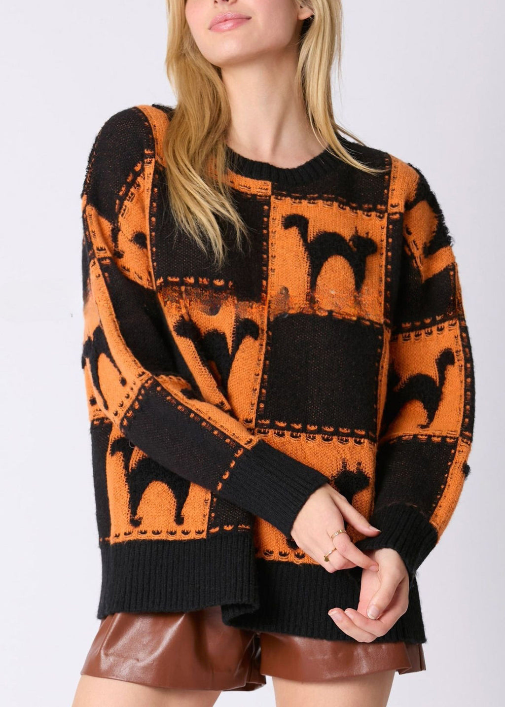 A Vintage Style Sweater with Delicate Timeless Details