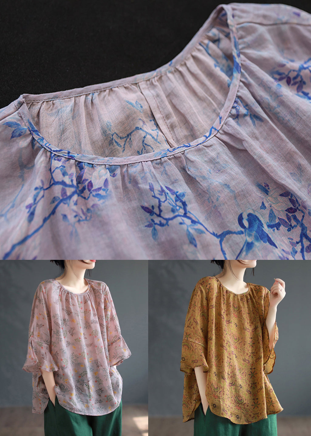A Vintage Style Shirt with Delicate Timeless Details