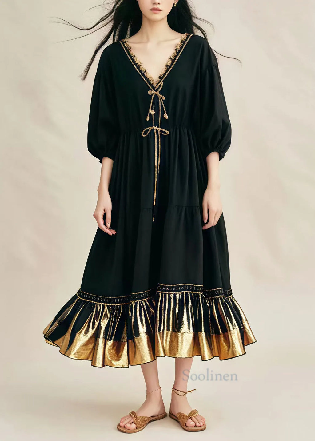 Elegantly Styled Dress for Everyday Wear
