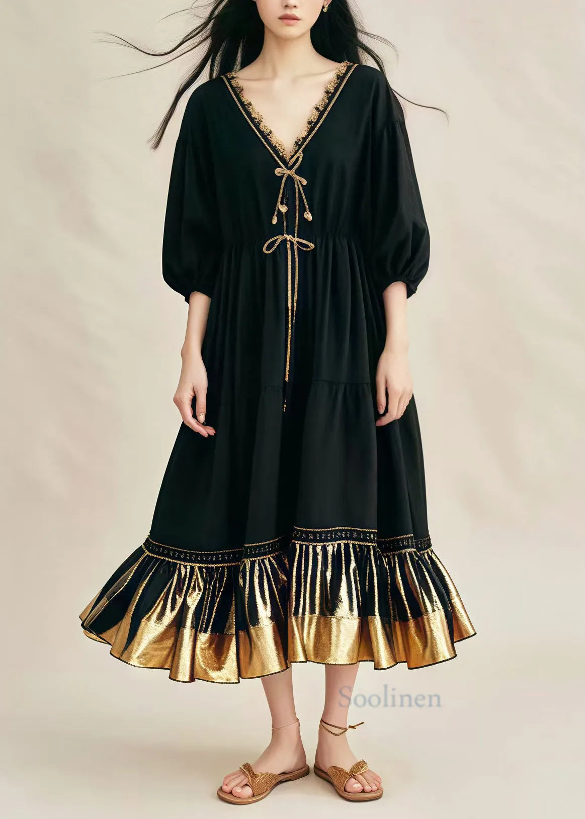 Elegantly Styled Dress for Everyday Wear