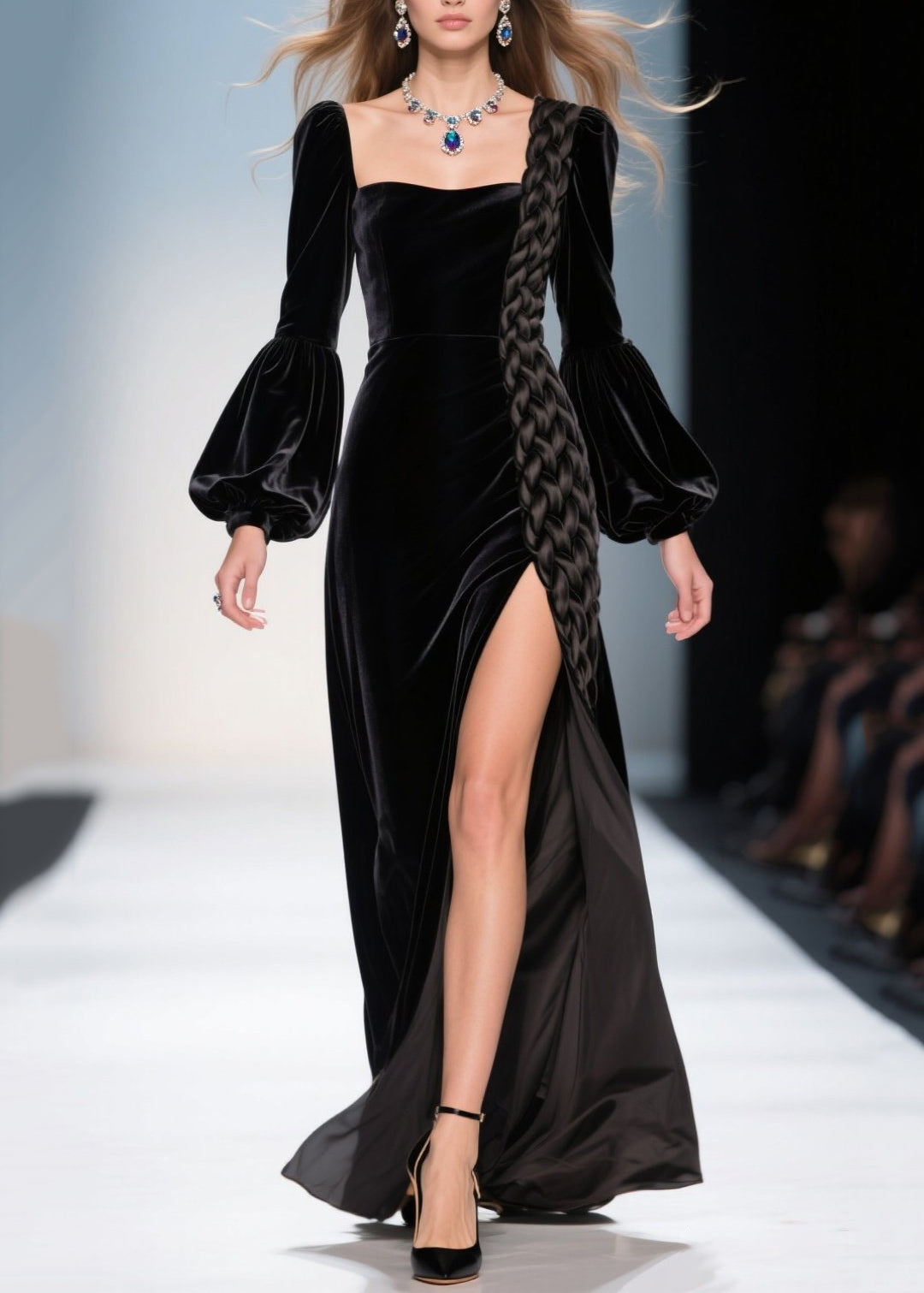 A Vintage Style Dress with Delicate Timeless Details