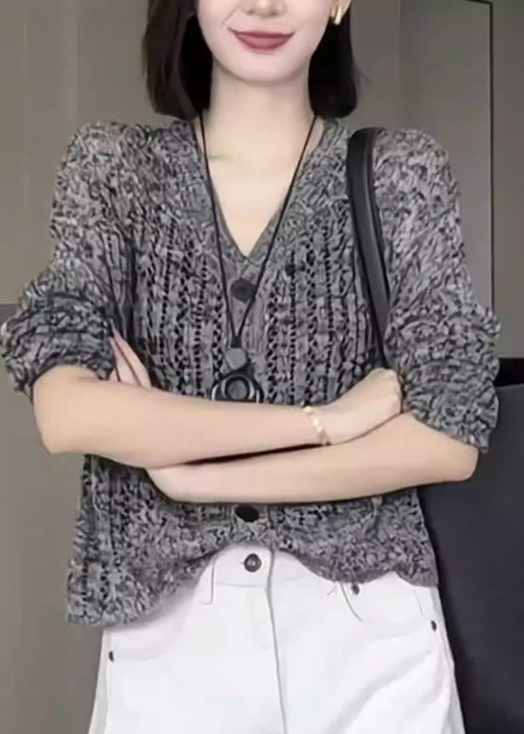 Sophisticated Cardigan with a Clean Classic Look
