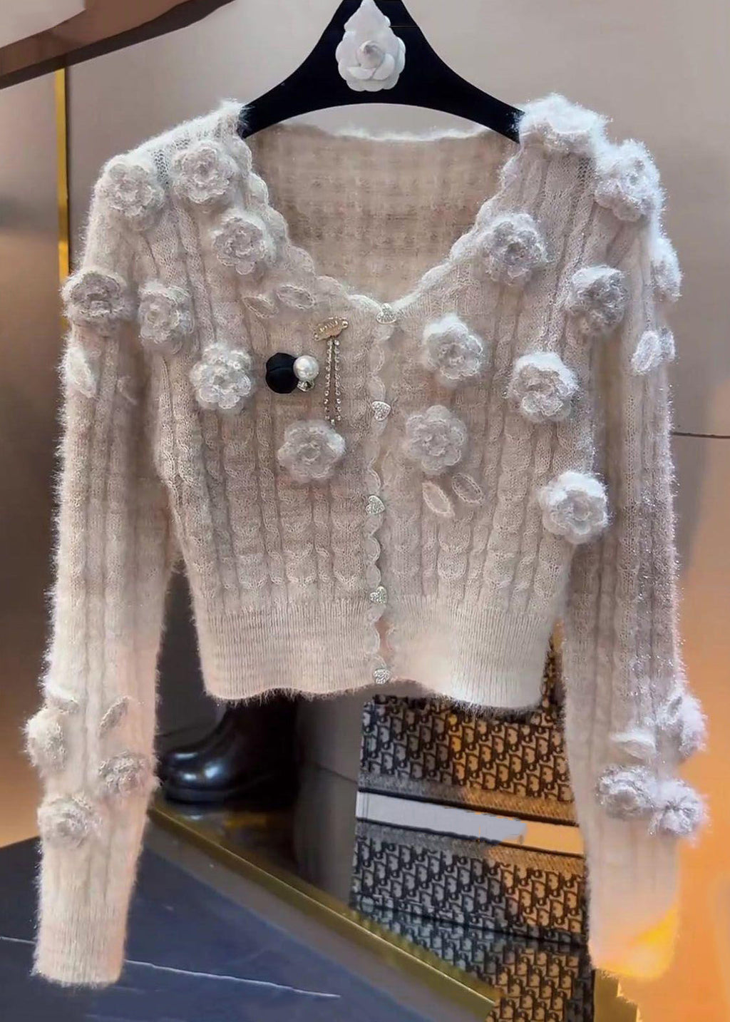 Beautifully Finished Sweater in a Timeless Design