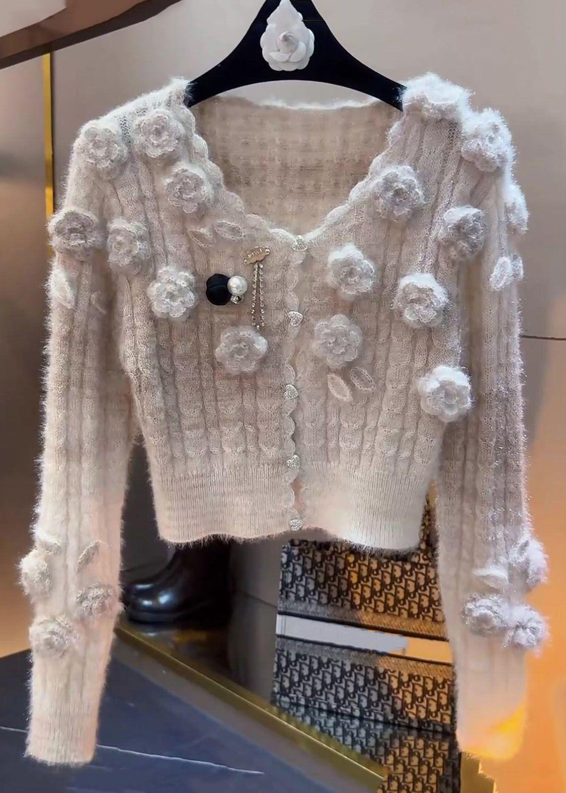 Beautifully Finished Sweater in a Timeless Design