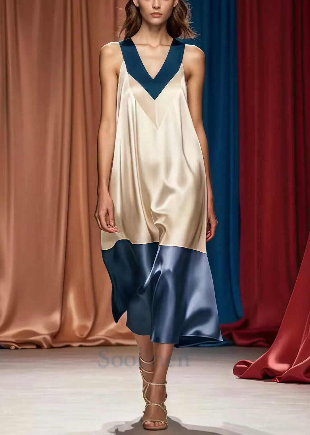 Classic Vintage Dress with a Flattering Fit
