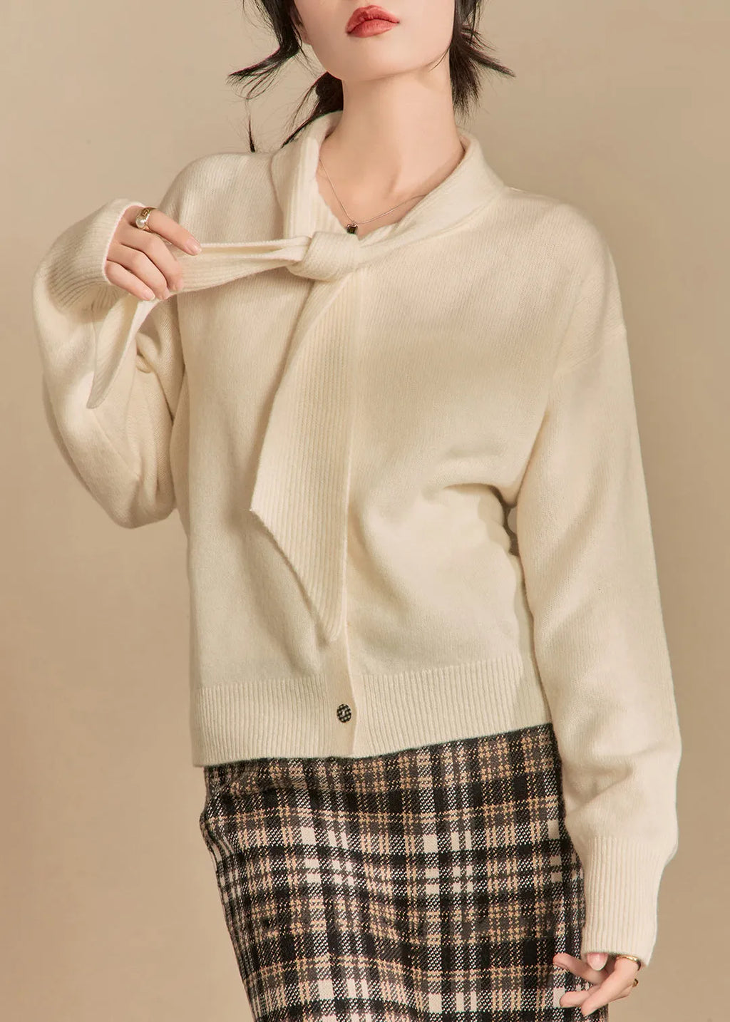Vintage Inspired Sweater with a Contemporary Edge