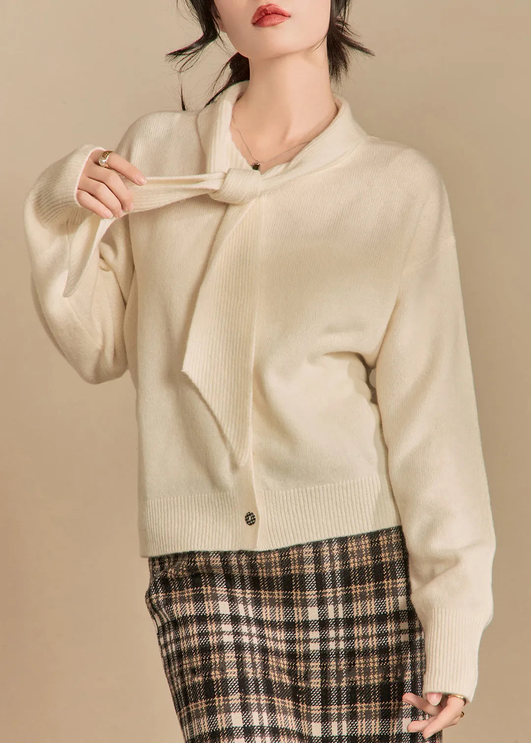Vintage Inspired Sweater with a Contemporary Edge