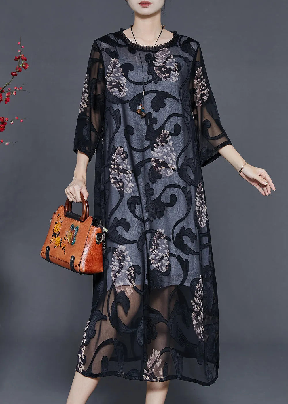 Elegantly Styled Dress for Everyday Wear